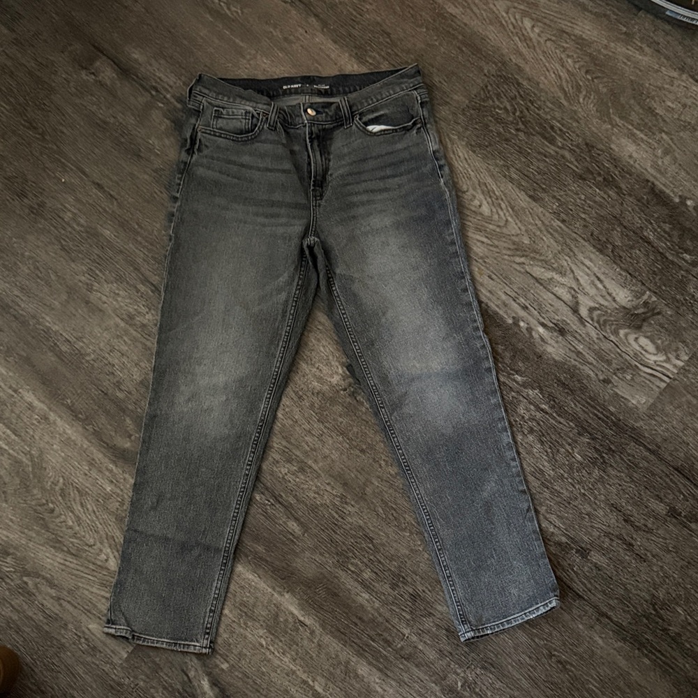 Old Navy Women's Charcoal Ankle Jeans